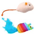 thumbnail image 1 of BESTSKY Interactive Cat Toy,Catnip Infusion Cat Toys Interactive,Keep Cats Playful and Engaged Remote Control Cat Toy,Style2, 1 of 4