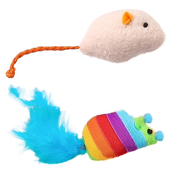 BESTSKY Interactive Cat Toy,Catnip Infusion Cat Toys Interactive,Keep Cats Playful and Engaged Remote Control Cat Toy,Style2
