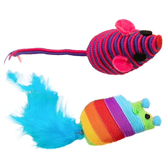 BESTSKY Interactive Cat Toy,Interactive Feather Tail Remote Control Cat Toy,Keeps Cats Active and Entertained Cat Toys Interactive,Style2