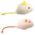 thumbnail image 1 of BESTSKY Interactive Cat Toy,Plush Mouse Cat Mouse Toy,Satisfy Cat'S Hunting Needs and Curiosity Automatic Cat Toy,Style2, 1 of 4