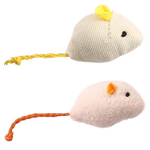 BESTSKY Interactive Cat Toy,Plush Mouse Cat Mouse Toy,Satisfy Cat'S Hunting Needs and Curiosity Automatic Cat Toy,Style2