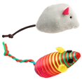 thumbnail image 1 of BESTSKY Interactive Cat Toy,Realistic Mouse Design Cat Toys Interactive,Trigger Cat'S Natural Instincts Automatic Cat Toy,Style1, 1 of 4
