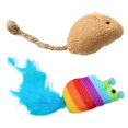 thumbnail image 1 of BESTSKY Interactive Cat Toy,Realistic Mouse Remote Control Cat Toy,Perfect Cat'S Natural Instincts Automatic Cat Toy,Style1, 1 of 4
