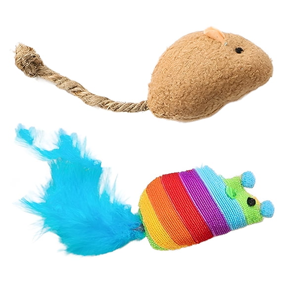 BESTSKY Interactive Cat Toy,Realistic Mouse Remote Control Cat Toy,Perfect Cat'S Natural Instincts Automatic Cat Toy,Style1