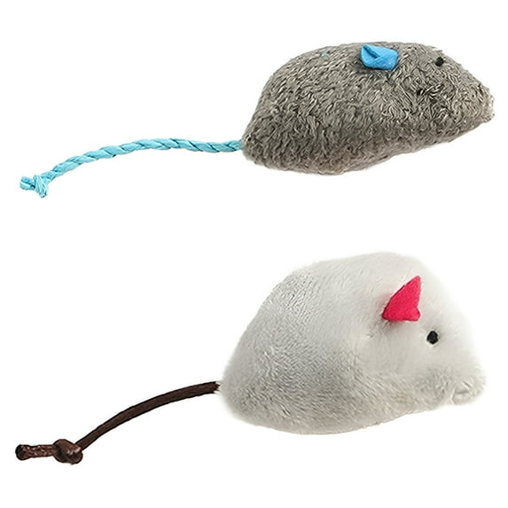 BESTSKY Interactive Cat Toy,Realistic Plush Mouse Remote Control Cat Toy,Perfect Cat'S Hunting Instincts Interactive Cat Toys,Style1