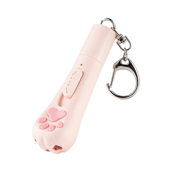 BESTSKY Interactive Cat Toys for Indoor Cats,Usb-Rechargeable Laser Pointer for Cat with 3 Modes&5 Light Patterns,Fun Interactive Play Accessory,Cat Gifts for Cat-Owning Families,Pink