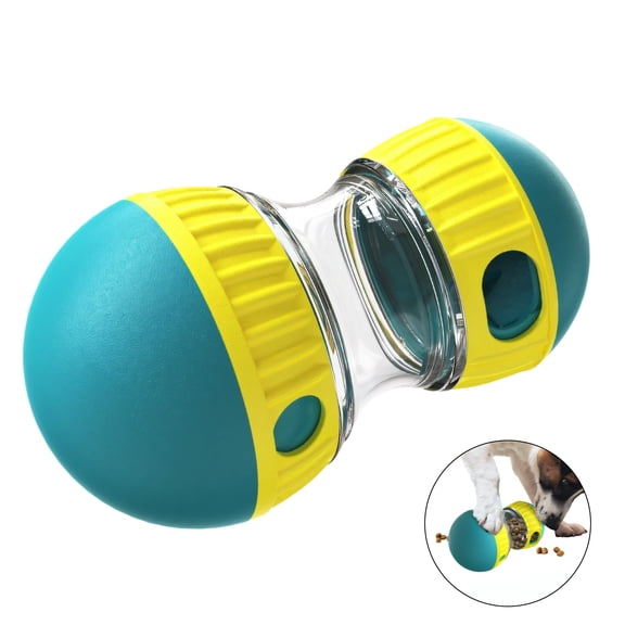 BESTSKY Interactive Dog Puzzle Toy, Slow Feeder & Mental Enrichment Game for Dogs, Treat Dispensing Brain Stimulator for Busy Pets, Green