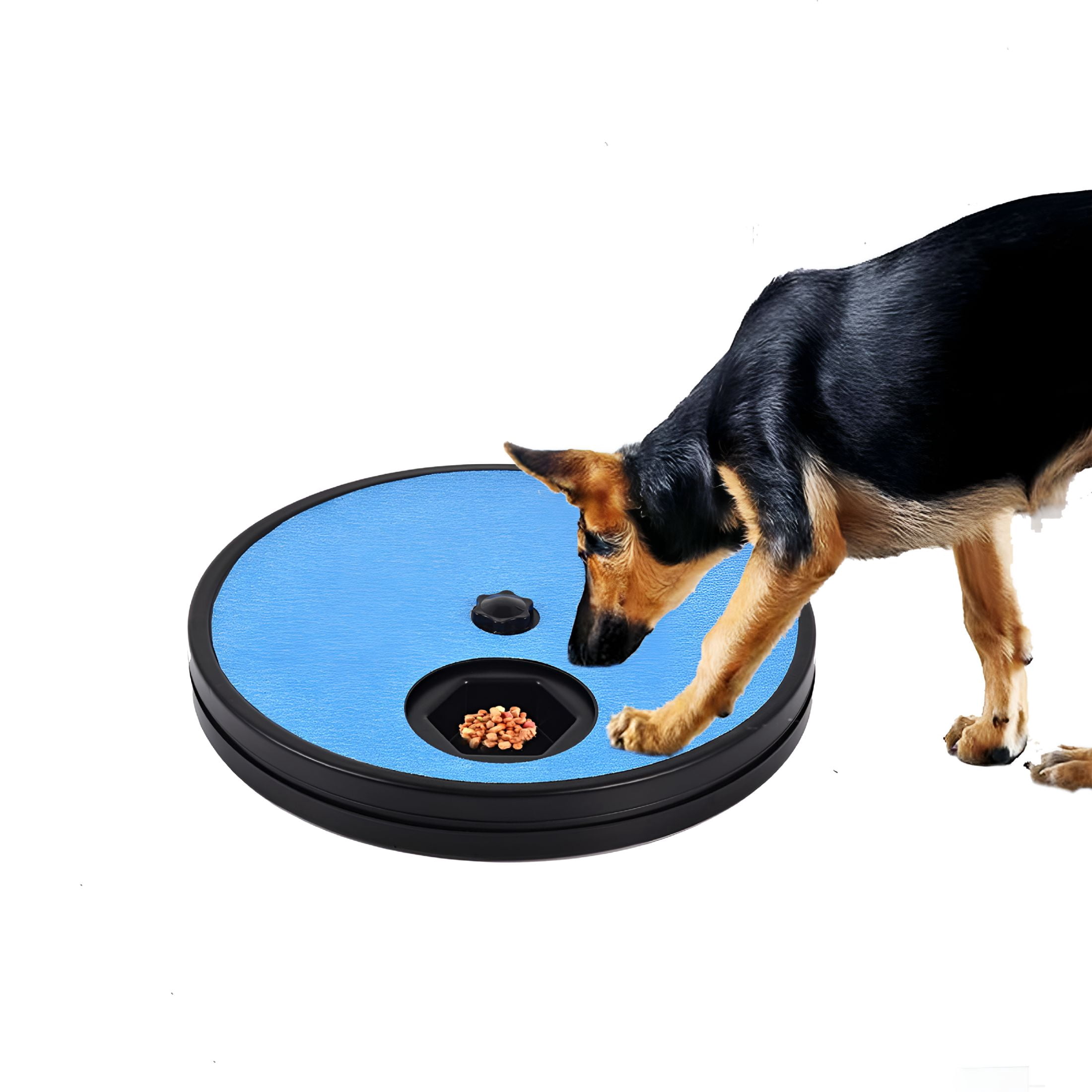 BESTSKY Interactive Dog Puzzle Toys for Boredom Stimulating Slow Food Feeder Bowl, Puppy Brain Mental Stimulation Mentally Toy Treat Dispenser Polishing Claws