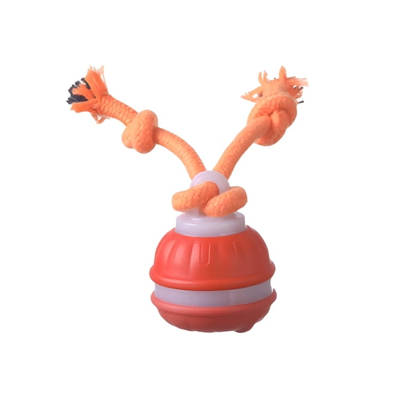BESTSKY 2026 New Interactive Dog Toy,Smart Jumping Ball to Keep Them Busy,Motion Activate Rolling Ball for Puppy/Small,Usb Rechargeable (Orange)