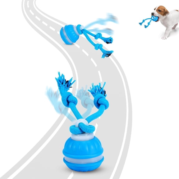 BESTSKY Interactive Dog Toys for Dogs - Automatic Moving Dog Toy Ball, Smart Dog Puzzle Toy for Boredom & Enrichment, Durable Dog Toys for Small Dogs & Aggressive Chewers, Puppy Interactive Toys
