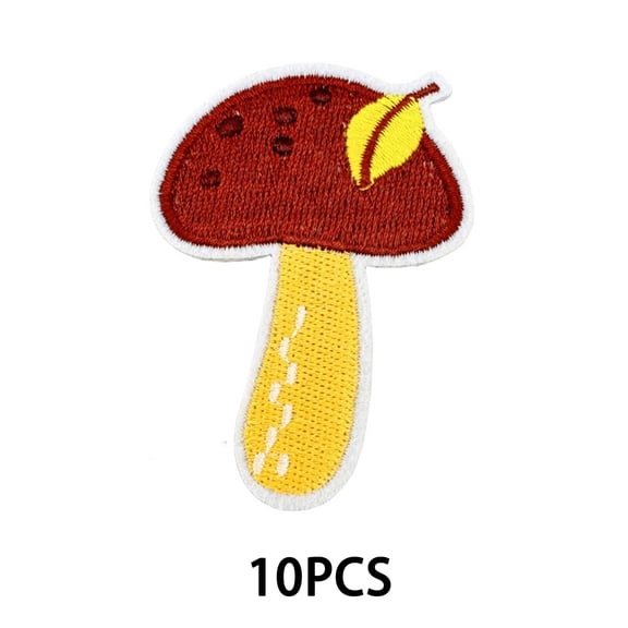 BESTSKY Iron on Patches,Unique Plant Series Patches for Clothes,Intricate Embroidery Technique Iron on Patches for Clothesv,Style22