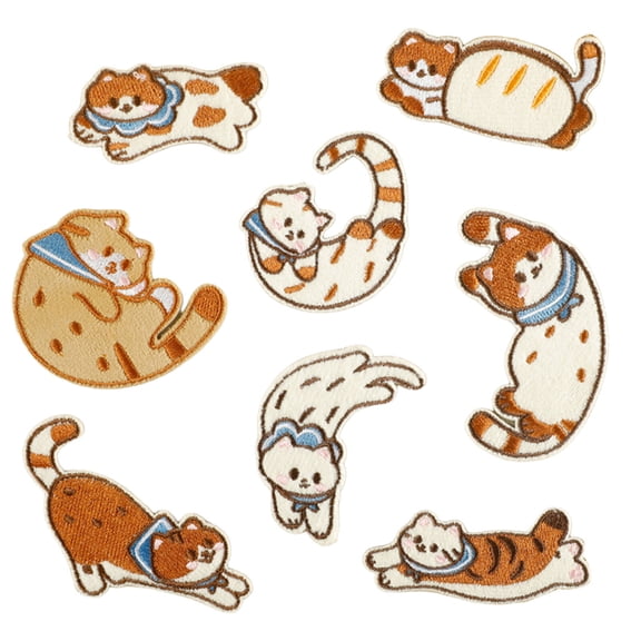 BESTSKY Iron on Patches,Versatile Diy Accessory Patches for Clothes,Creative Rainbow Design Iron on Patches for Clothesv,Style9