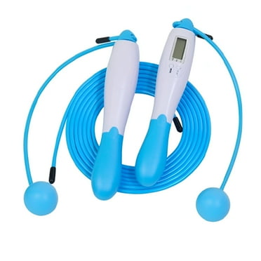 Indoor Speed Jump Rope with Small PVC Handles for Cardio Fitness, Teens ...