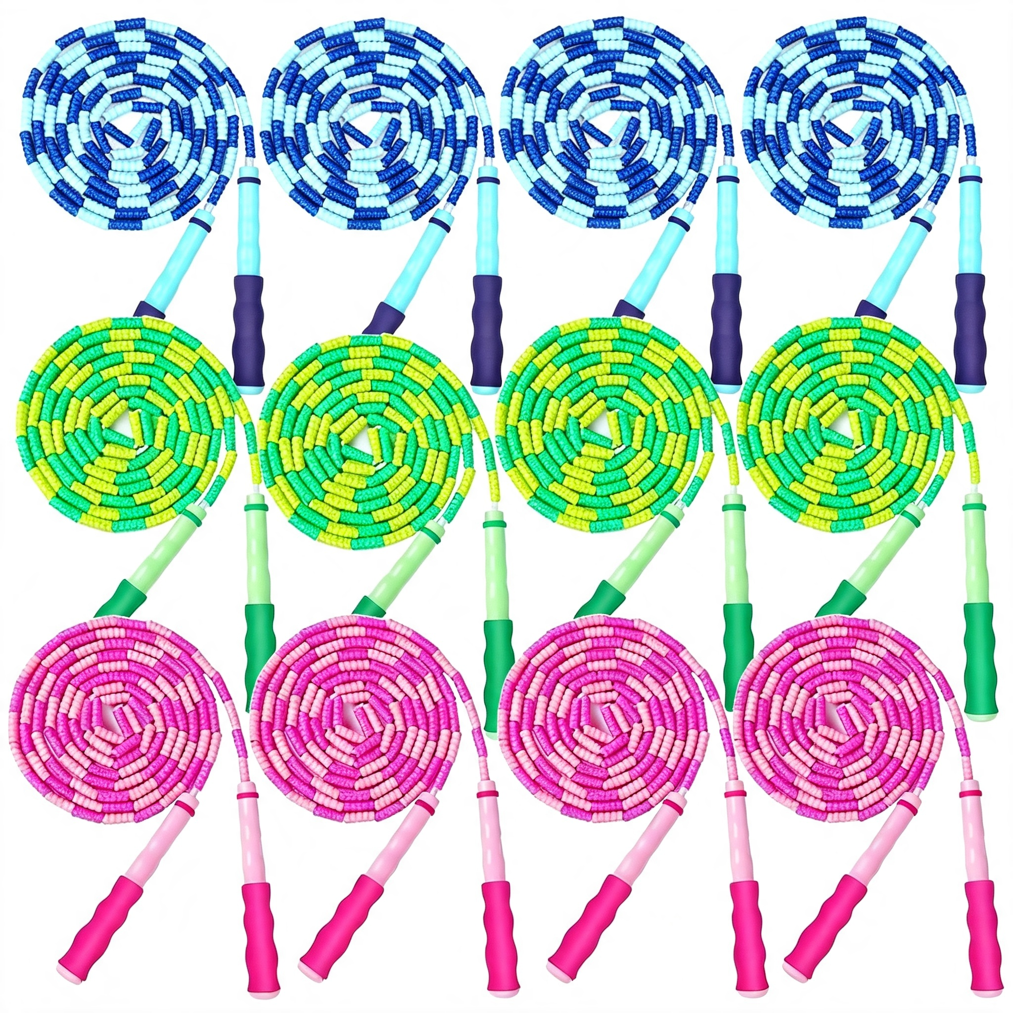 BESTSKY Jump Rope for Kids, Soft Beaded Jump Rope, Adjustable Length ...