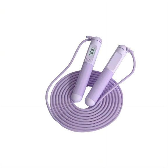 BESTSKY Jump Rope,Meets Home Or Outdoor Needs Kids Jump Rope,Night Vision Hd Screen Speed Rope,Purple