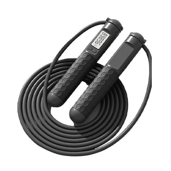 BESTSKY Jump Rope,Night Vision Hd Screen Kids Jump Rope,For the Whole Family Speed Rope,Black