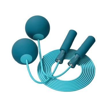 Indoor Speed Jump Rope with Small PVC Handles for Cardio Fitness, Teens ...