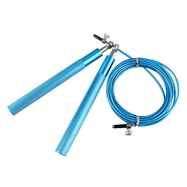 Indoor Speed Jump Rope with Small PVC Handles for Cardio Fitness, Teens ...
