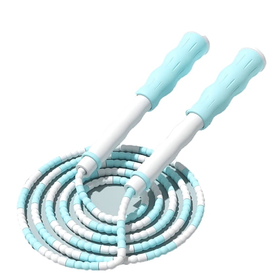 BESTSKY Jump Rope Soft Beaded Segment Jump Rope - Tangle-Free for Keeping Fit, Training, Workout