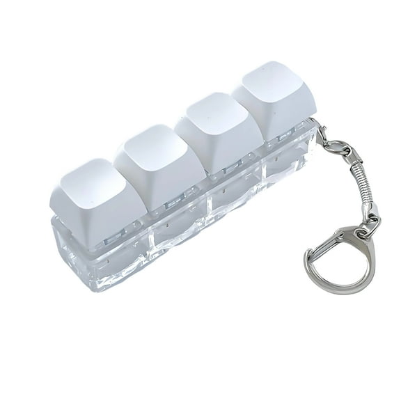 CYFW Keyboard Clicker Fidget for Stress,Keyboard Fidget Clicker Toy with Keychain,Mini Fidget Toys