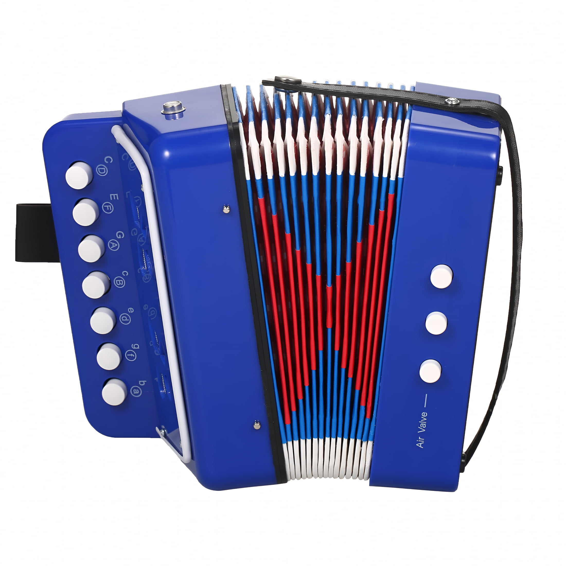 BESTSKY Kids Accordion Toy 10 Keys Buttons Mini Accordion Musical Instruments for Children,Kids,Toddlers,Beginners