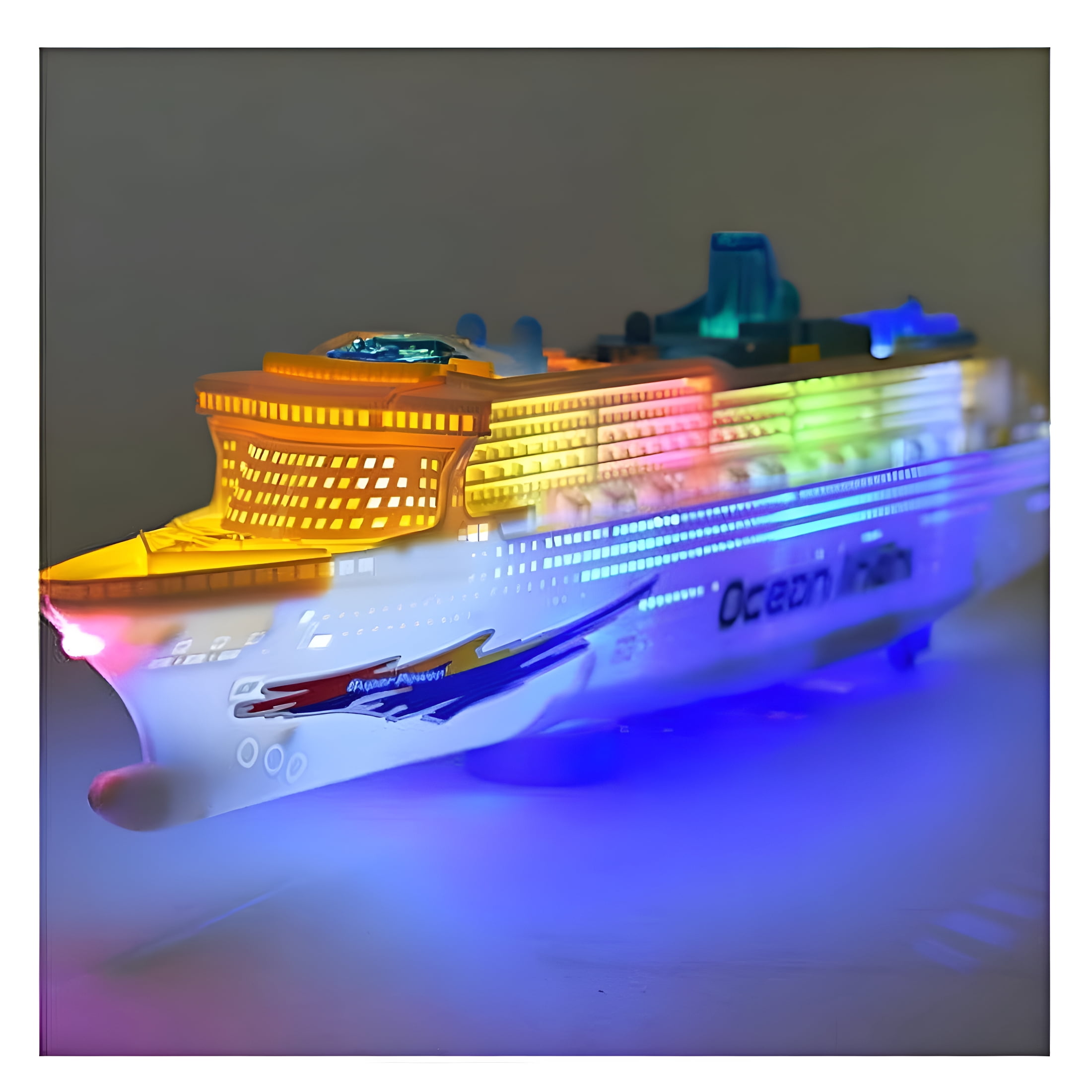 BESTSKY Kids Colorful Ocean Liner Cruise Ship Boat Electric Flashing bestsky-kids-colorful-ocean-liner-cruise-ship-boat-electric-flashing