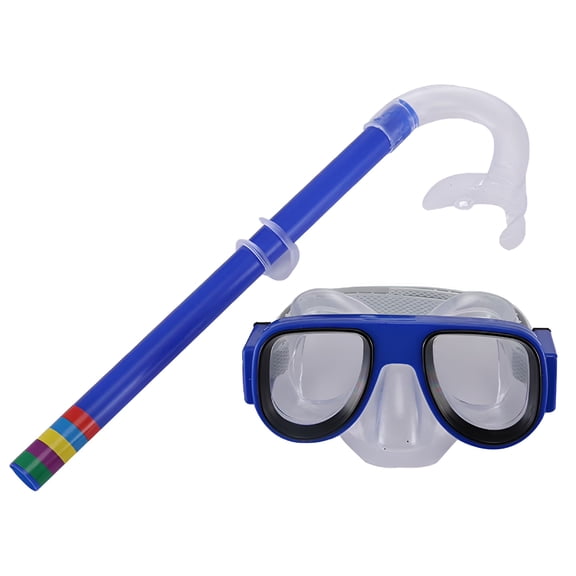 BESTSKY Kids Goggles with Nose Cover, Diving Mask Elastic Fabric Strap Anti Fog Anti Shattered Lens for Kids Swim Goggles 4-8 Water Pool Goggles