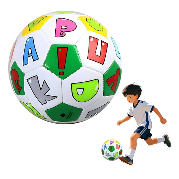 BESTSKY Kids Soccer Ball,Promotes Physical Development Toddler Sports Toys,Fun Boys Toys Age 4-6,Style 3