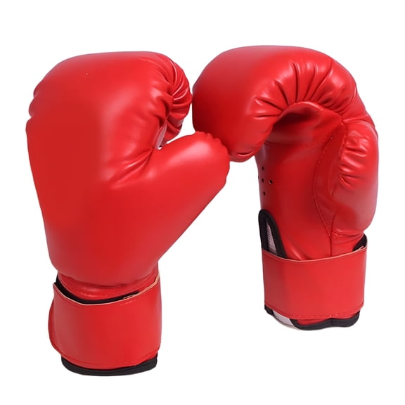 BESTSKY Kids Training Boxing Gloves Teens Comfortable Girls Boys MMA Spar Gloves Red