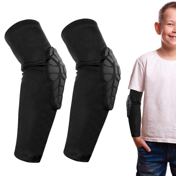 BESTSKY Kids/Youth 5-15 Years Sports Honeycomb Compression Knee Pad Elbow Pads Guards Protective Gear for Basketball,Baseball,Football,Volleyball,Wrestling,Cycling