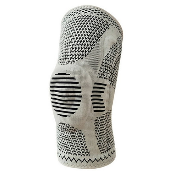 BESTSKY Knee Brace for Women,Breathable Fit Knee Brace,Sweat Absorbing Non-Slip Design Knee Compression Sleeve,Gray