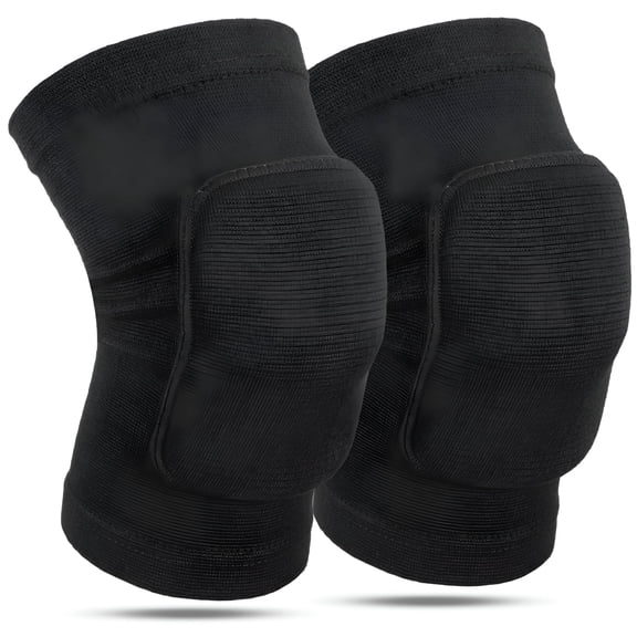 BESTSKY Knee Pads for Dancer, Soft Breathable Knee Pads for Men Women Kids Knees Protective, Knee Protector Brace for Volleyball Football Dance Yoga Tennis Running Cycling (Black-M)