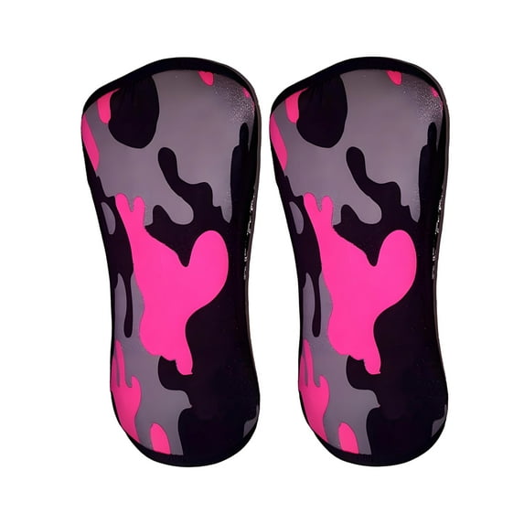 BESTSKY Knee Pads for Men,Thickened Design Compression Knee Sleeve,Rubber Material Knee Brace for Men,Pink,M