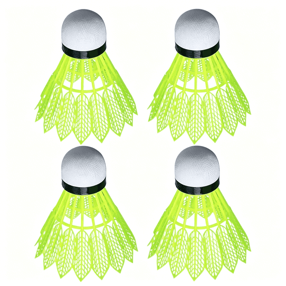 BESTSKY LED Badminton - High-Visibility Windproof Training Accessory | LED Shuttlecock Set - for Backyard Beach Park Gym School Recreational Tournament