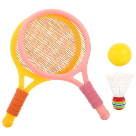 BESTSKY 2026 New Large Size Badminton Racket Set for Kids Outdoor Sports Play with Lightweight Design Badminton Rackets