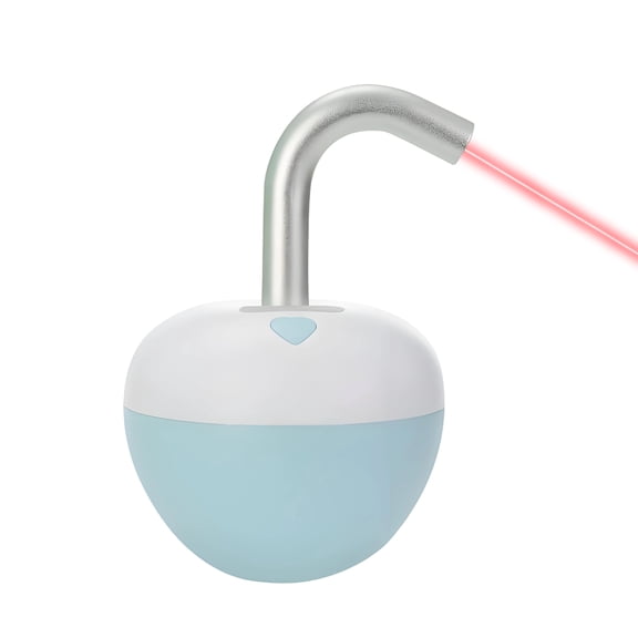 BESTSKY Laser Pointer with Unique Roly-Poly Design, USB-Rechargeable lazer pointer for cat for fun indoor kitten play, Cat Gifts for Multi-Cat Families, Blue