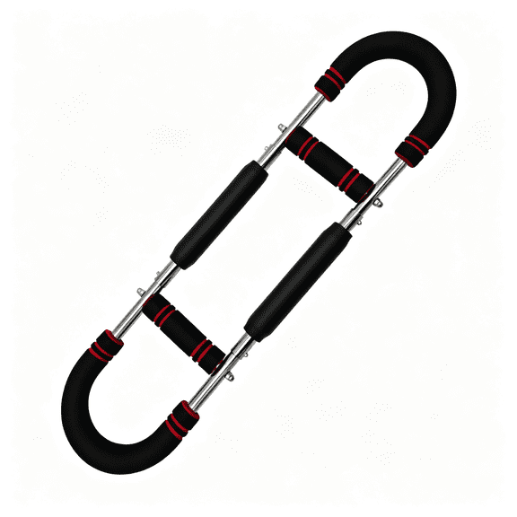 BESTSKY Latest-Gen Twister Arm Trainer,Adjustable Power Spring Workout Bar,Forearm Triceps Chest Exerciser Strengthener,Detachable Portable Home Fitness Equipment for Enhancing Upper Body Muscle