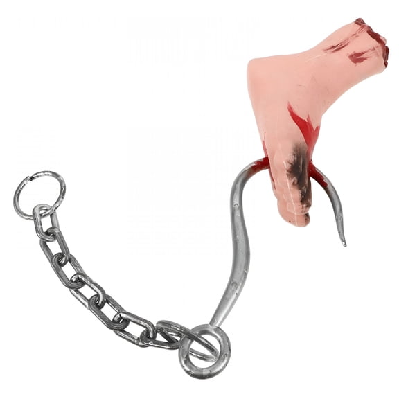 BESTSKY Latex and Iron Horror Foot Prop for Halloween Decoration Adds Scary Atmosphere to Bars and Haunted Houses 12.5 Inches