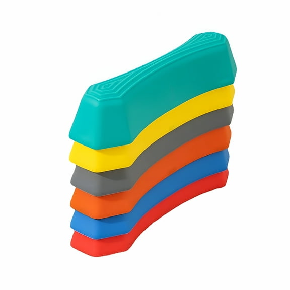 BESTSKY Learning Toys for Toddlers 2-4 Years Stepping Stones for Kids Rainbow Balancing Stones Non Slip Textured Portable Obstacle Course Step Stones for Sensory Playground Enhance Physical
