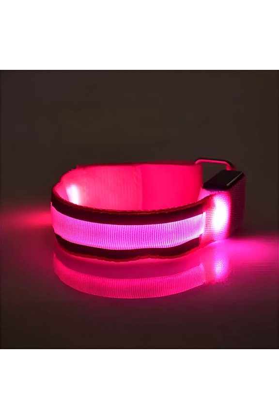 Led Armband for Running, Running Lights for Runners Rechargeable, Running Lights, High Visibility Reflective Running Gear for Running Walking Cycling