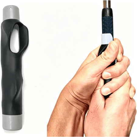 BESTSKY Left Or Right Handed Golf Grip Trainer - Golf Swing Aid Club Attachment to Correct Hand Placement