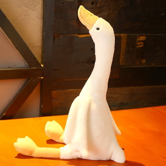 BESTSKY Long Neck Goose Stuffed Plush Doll Cute Soft Stuffed Dolls Plushie Animals Toys for Kids Baby Children Birthday Gifts goose stuffed animal