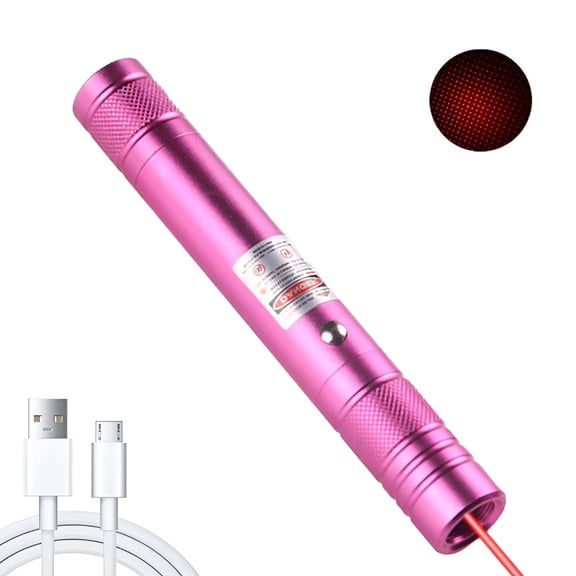 BESTSKY Long Range High Power Tactical Red Dot Light Presentation Pointer Usb Recharge Outdoor Interactive Cat Laser Toy