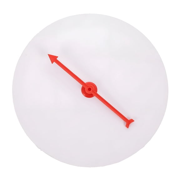 BESTSKY Lottery Turntable Game Wheel Plastic Foam Party Slate Board Roulette White