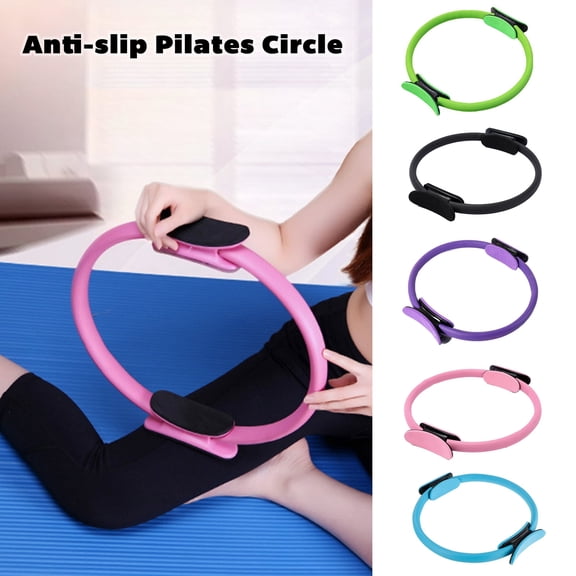 BESTSKY Magic Circle Pilates , High-Elasticity Fitness Circle for Yoga & Home Workouts Toning ArmsBlue