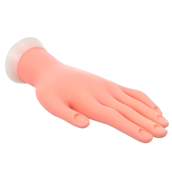 EXLEAF Manicure Practice Bending Hand Nail Art Hand Training Fake Model Manicure Tool