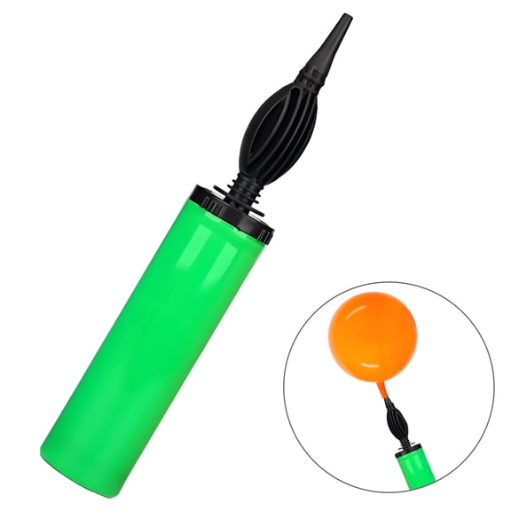 Qualatex Hand Held Air Inflator Lime Green Double Action Latex Balloon ...