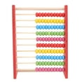 thumbnail image 1 of BESTSKY Math Learning Toy 1Pc 10 Rows Wood Abacus Stand Kids Early Educational Supply,7.87, 1 of 7