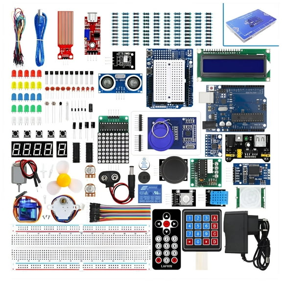 BESTSKY Mega R3 Project Starter Kit with Tutorial Compatible with Arduino IDE,STEM Projects for Kids,Teens,Adults,Robotics & Engineering Kits
