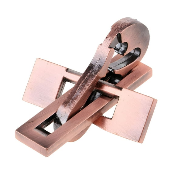 BESTSKY Metal Brain Teaser Puzzles, IQ Logic Games for Adults & Kids